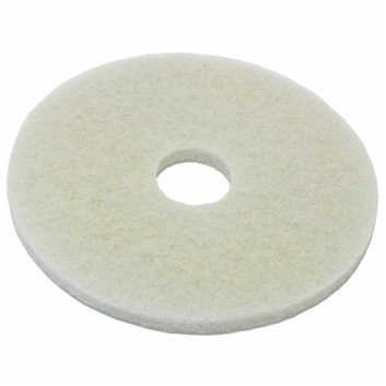polishing pad white round pack 5 pads 
