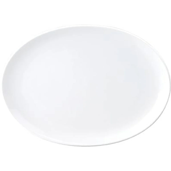 Chelsea Coupe Oval Platter 305mm White 94183 Royal Porcelain