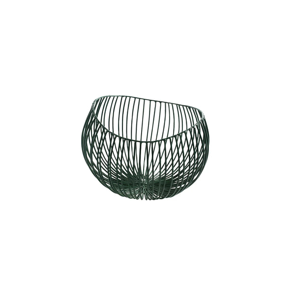 green designer fruit and bread serax wire basket 
