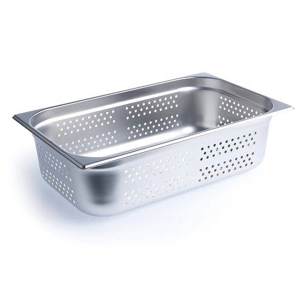 perforated steam pan full size 150ml deep 