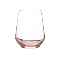 Allegra Pink tumbler glass 425ml 