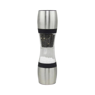 salt and pepper mill stainless steel mondo dual acrylic 