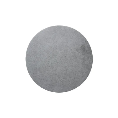 melamine grey slate plate round 31cm 