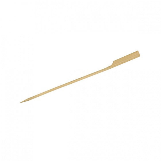 Flat Top Bamboo  Paddle Skewer 15cm