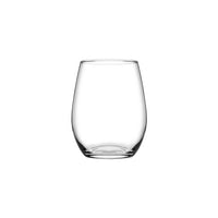 Amber stemless multi functional glass clear 440ml 