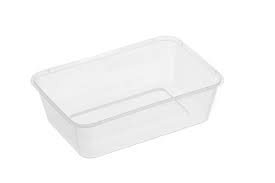 Genfac Plastic Containers G series Rectangle Pack 50 Code 5 Recyclable