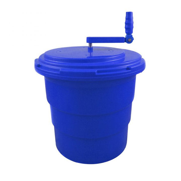 Commercial Salad & Fruit Spinner With Handle 20 Litre Blue Heavy Duty