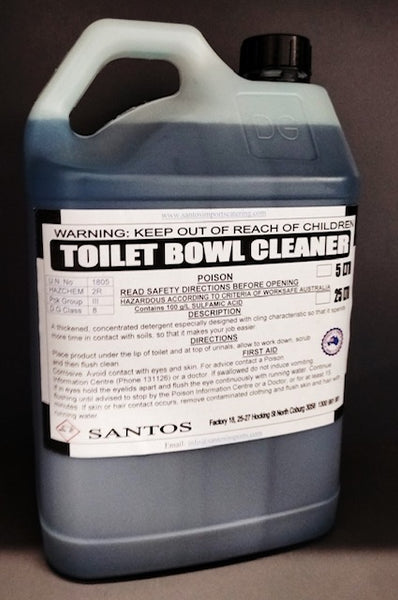 toilet bowl cleaner 5 litre drum blue 