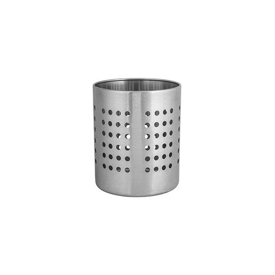 Cutlery Holder Cylinder Stainless Steel Large 84220