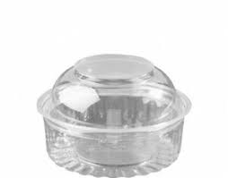 Clearview Food Salad Takeaway Sho Bowl with Dome Lid 20oz/ 591ml Box 150 Bowls