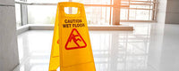caution wet floor sign A FRAME Double sided