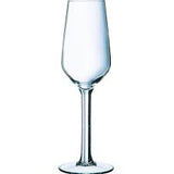 Lineal champagne flute 180ml/6oz extra resistant clear glass arcoroc
