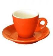 Orange Espresso Cup & Saucer 90ml Pack Of 6 (cup & saucer sold separately)