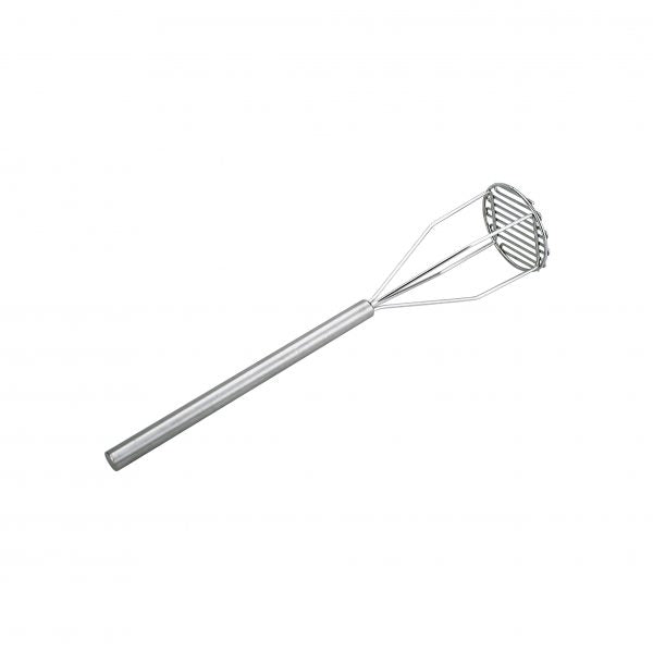 potato masher long handle stainless steel round head 64cm