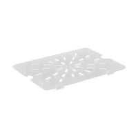 Food Pan Gastronorm Drain Plate Clear 1/2 Full Size 08882