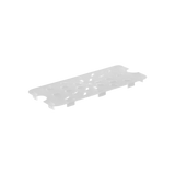 clear drain plate 1/3 polycarbonate 