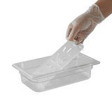 Food Pan Gastronorm Drain Plate Clear 1/4 Full Size 08884