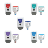 Zexa Clean Dispenser White Plastic Wall Mount With Window 9500
