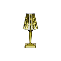Table Lamp Green Ambience Crystal Cordless LED Lamp  1000151