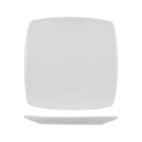 White Classicware Square Coupe Plate 
