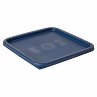 Storage Food Container Clear Polycarbonate 22 Litre Square &  Lid Polyethylene