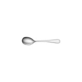 Silver fruit  spoon on a white background