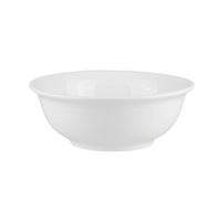 salad and soup bowl white ceramic crockery