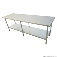Economic 304 Grade Stainless Steel Table 2100x700x900 - 6 legs