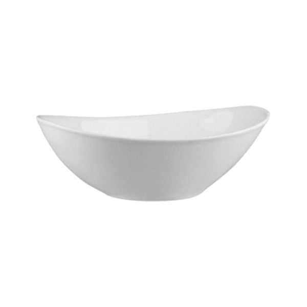 White Arlington Oval Bowls 