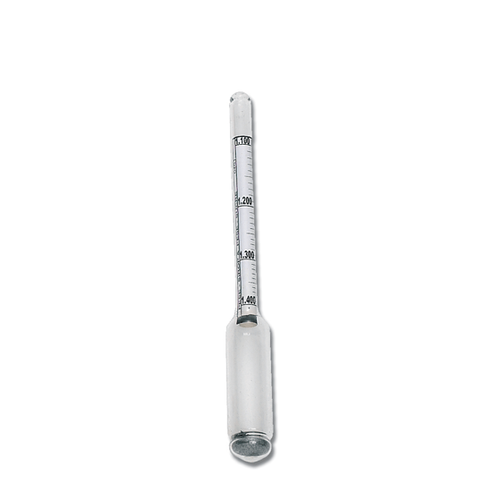 Eurochef Syrup Density Meter Graduated 1100-1400 G/L 250108