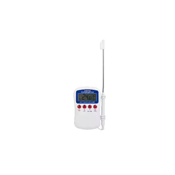 digital thermometer hand held with alarm 