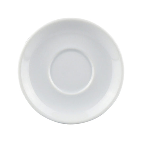Classicware Cappuccino Saucers – Gloss 140mm White 341WH