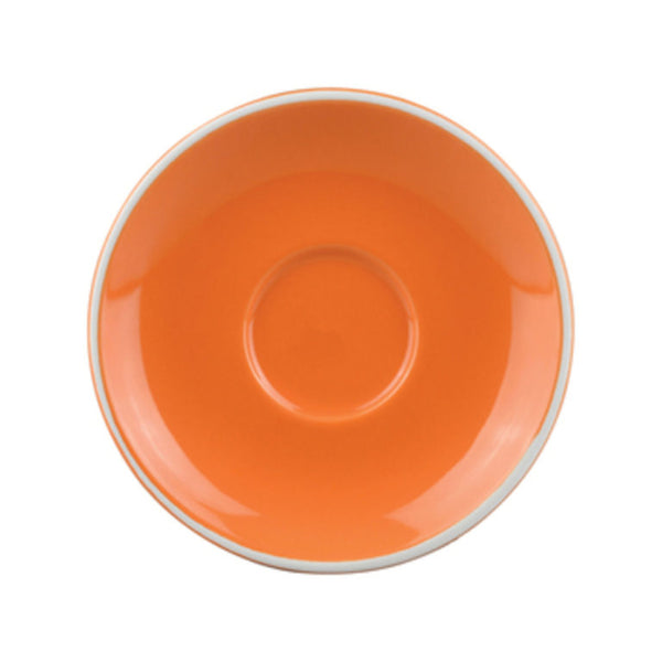 Classicware Espresso Saucers – Gloss ORANGE 123mm 343OR