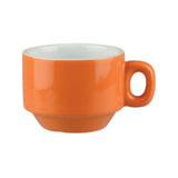 Classicware Stackable Cups – Gloss Orange 220ML 347OR