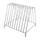 Chopping Board Scraper PE White Paderno 160x60x90mm 04396