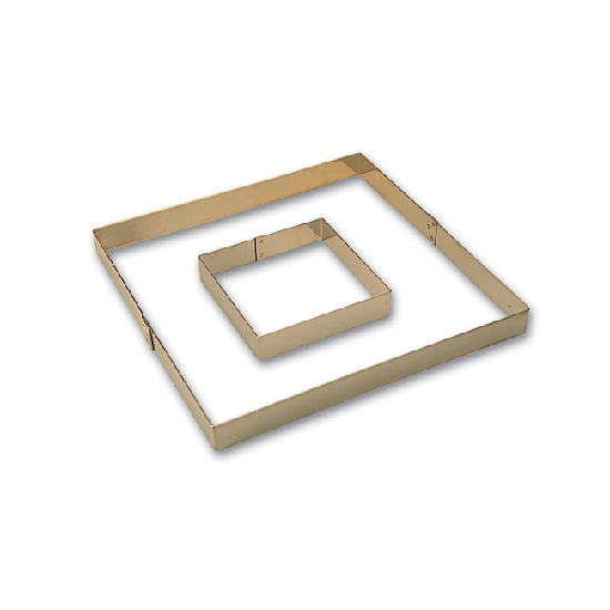 Eurochef Square Cake Frame stainless steel- 380x380x35371106