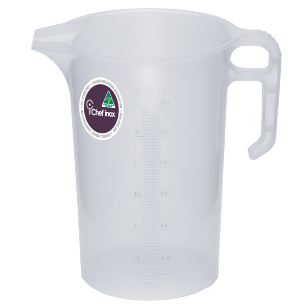 measuring jug clear thermo polypropylene foodsafe 