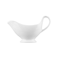 White Classicware Gravy Boat with Handle 150ml