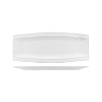 Classicware Tapered Rectangular Plate White 410x165x28mm 400.197