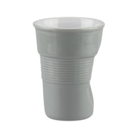 Box of 6 Classic Crinkle GREY Cups 280ml 400.224GY