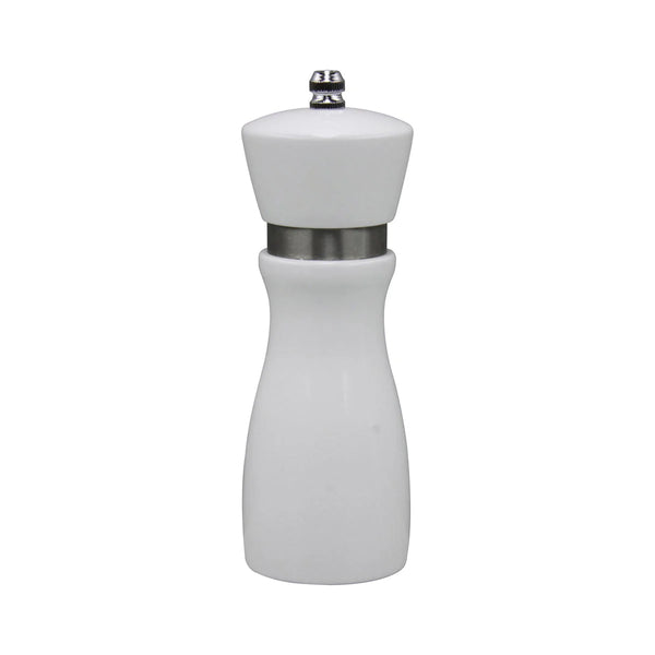 Mondo Salt / Pepper Mill White Wood 50x155mm