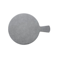 Slate Light Grey Round Platter with Handle 280mm