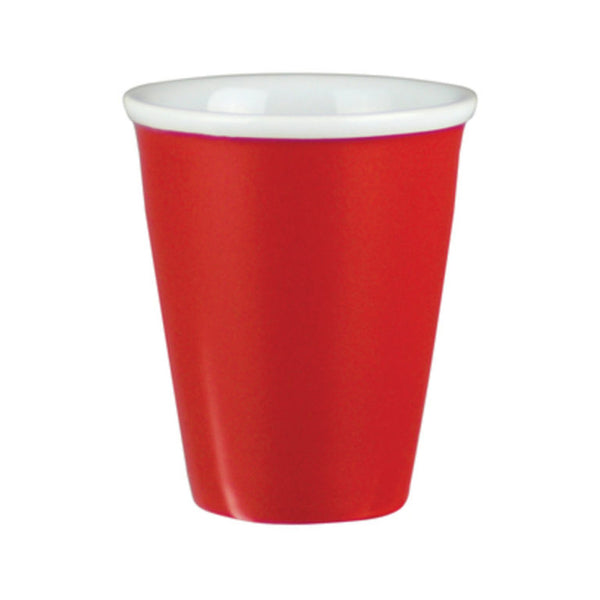 Uniq V-Shape Latte Cups 200ml RED 5506RD