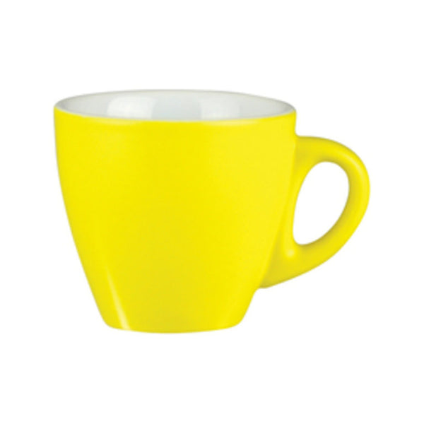 Uniq Espresso Cups 80ml matte yellow 5511YE 