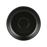 Black Uniq Espresso Saucers 120mm 5512BK 