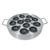12-Cup Aluminium Egg Poacher Induction w/Non-stick Cups Induction Safe 60080