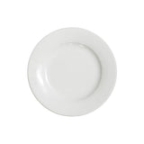 white round dinner Plate Wide  rim 21cm
