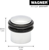 Wagner chrome door stopper 