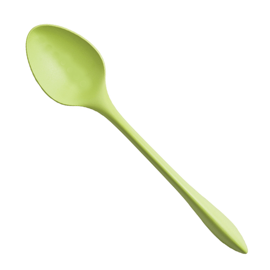 Serving Spoon Plain Lime Green