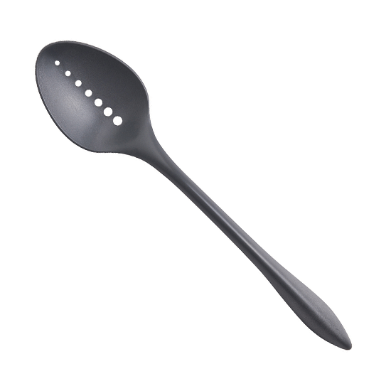  Serving Spoon Perforated Grey